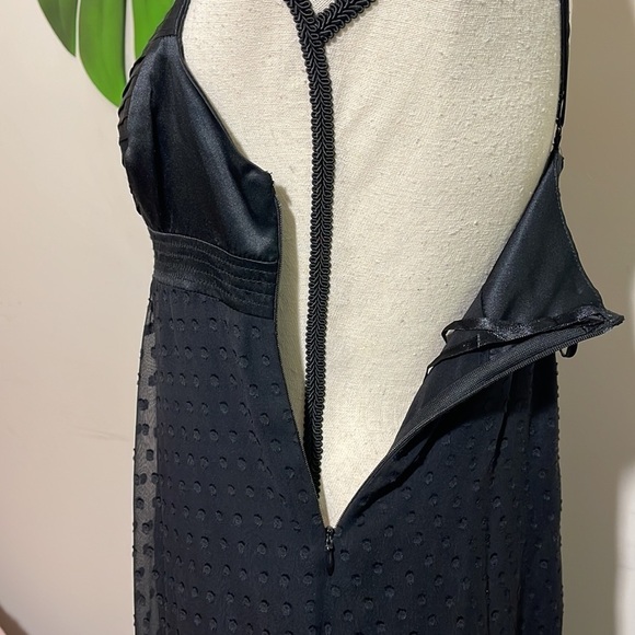 BCBGMaxAzria Sexy Little Black Silk Dress Sz. 4 - Picture 10 of 13